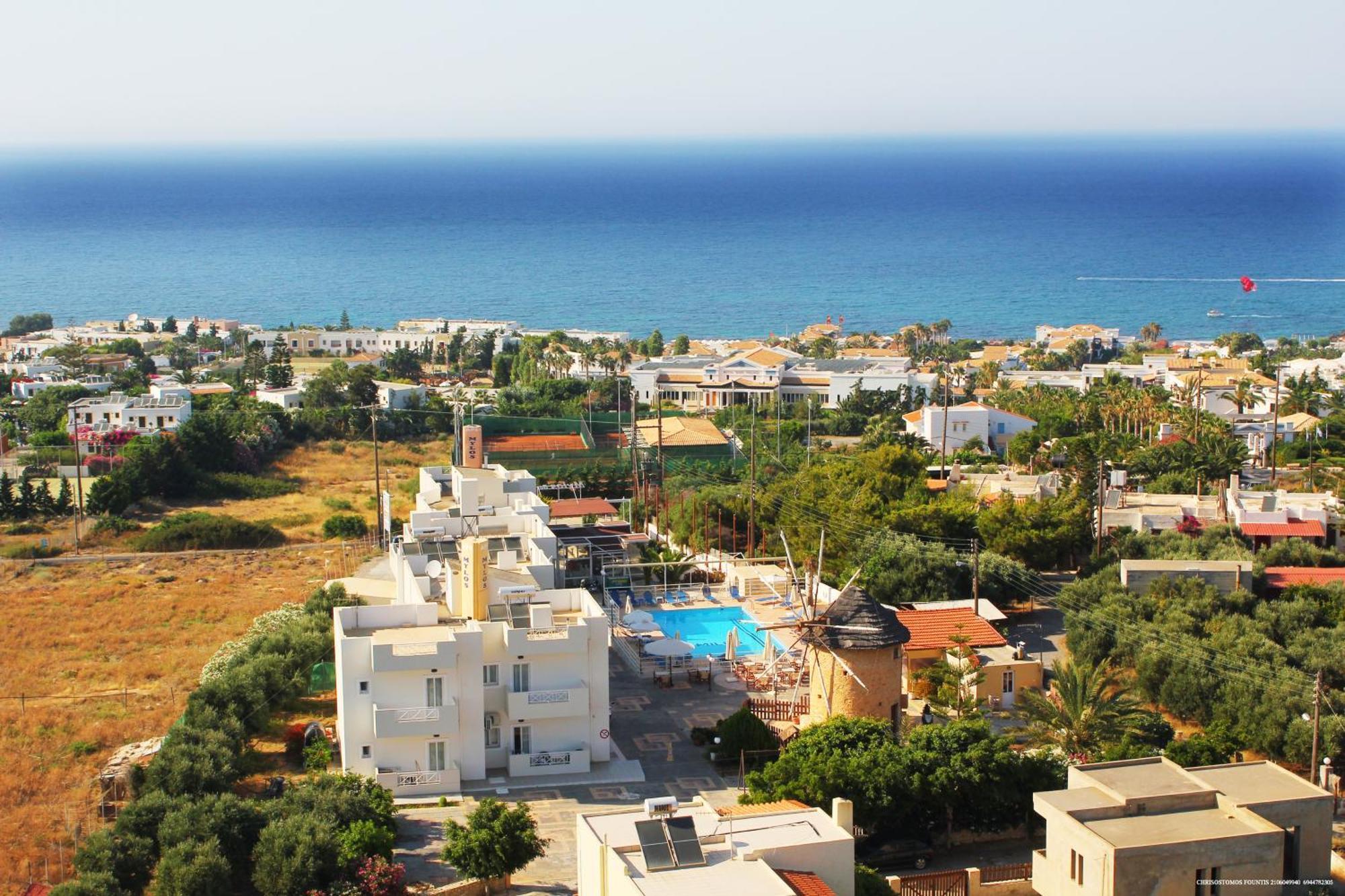 Mylos Apartments Anissaras Hersonissos  Eksteriør billede